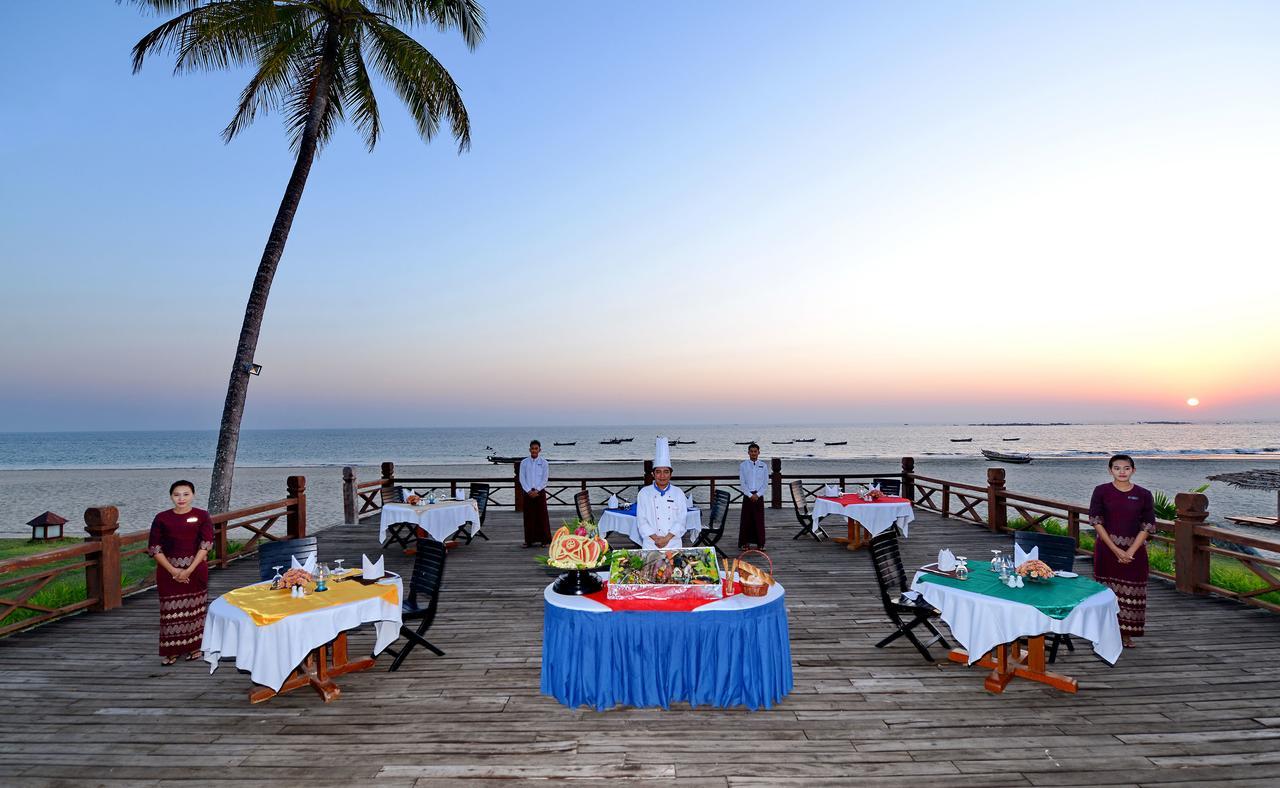 Aureum Palace Hotel & Resort Ngwe Saung Ngwesaung Exteriör bild